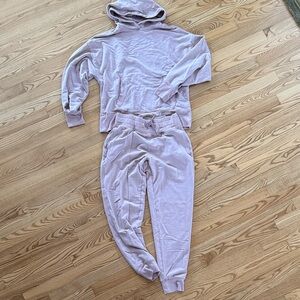 Athleta Matching Hoodie Jogger Lounge Set Small